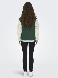 Only Jacken*ONLSILJA LIFE BOMBER JACKET CC OTW green jacket