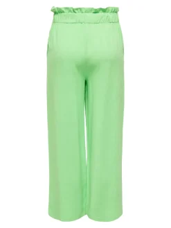 Only Hosen*ONLSOLVI HW LINEN BL CULOTTE PNT Summer Green