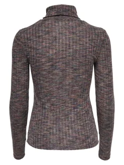 Only Shirts*ONLSTINNE L/S ROLLNECK TOP JRS India Ink-Space dye