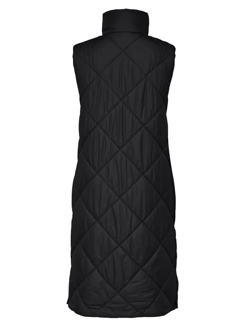 Only Westen*ONLTANZIA QUILTED WAISTCOAT CC OTW Black