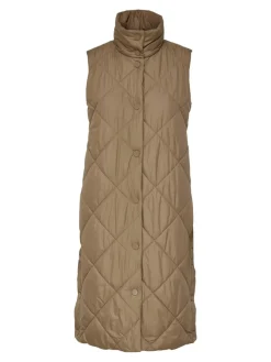 Only Westen*ONLTANZIA QUILTED WAISTCOAT CC OTW tigers eye