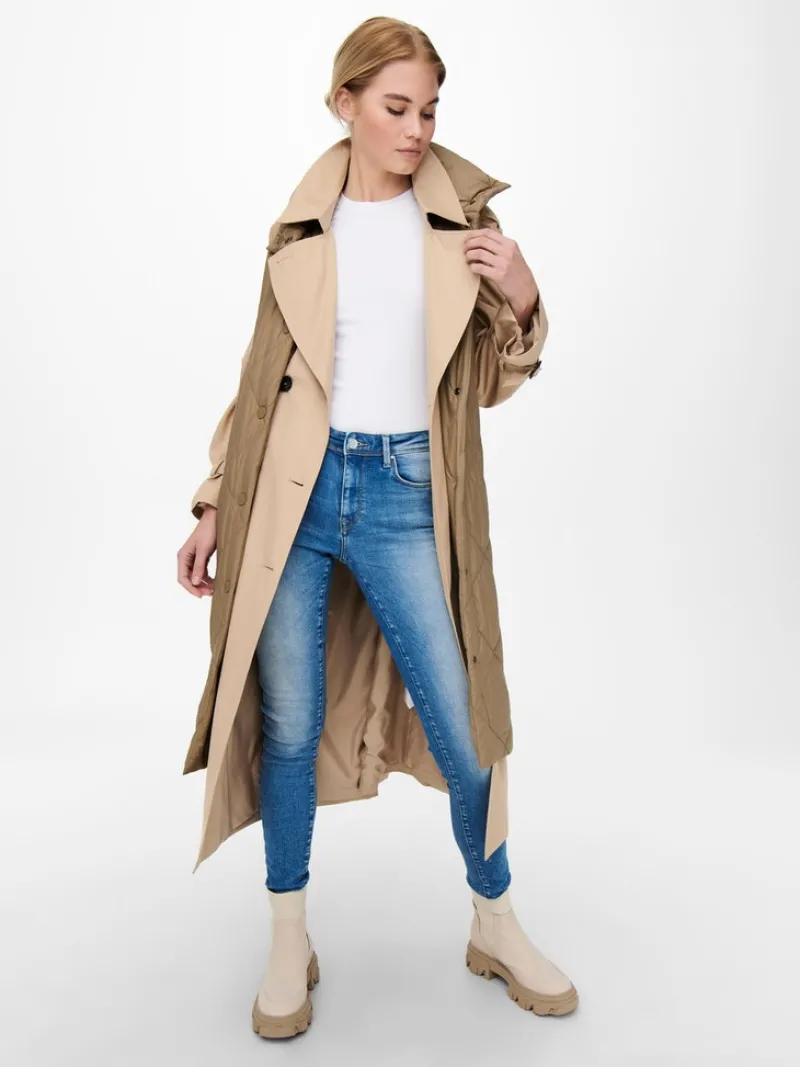 Only Westen*ONLTANZIA QUILTED WAISTCOAT CC OTW tigers eye