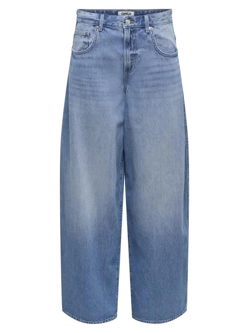 Only Jeans*ONLTAYLOR HW BARREL DNM PIM678 NOOS Medium Blue Denim