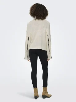 Only Pullover & Sweatshirts*ONLTESSA LS CABEL STITCH O-NECK CC KNT birch