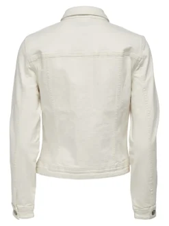 Only Jacken*ONLTIA DNM JACKET COL PIM ecru