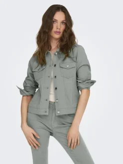 Only Jacken*ONLTIA L/S COLORED JACKET CC PNT RP Wrought Iron