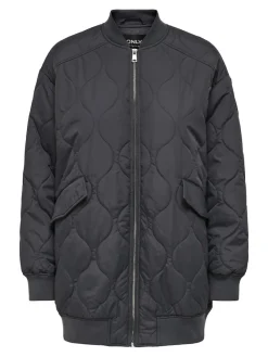Only Jacken*ONLTINA LONG QUILTED JACKET OTW Phantom