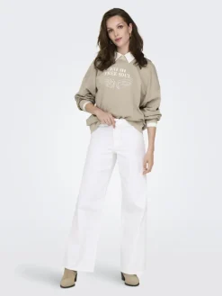 Only Pullover & Sweatshirts*ONLTUSINDA L/S O-NECK CC UB SWT Pure Cashmere