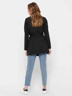 Only Jacken*ONLVALERIE TRENCHCOAT OTW NOOS Black