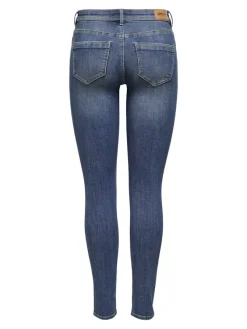 Only Jeans*ONLWAUW MID SKINNY BJ114-3 NOOS Medium Blue Denim