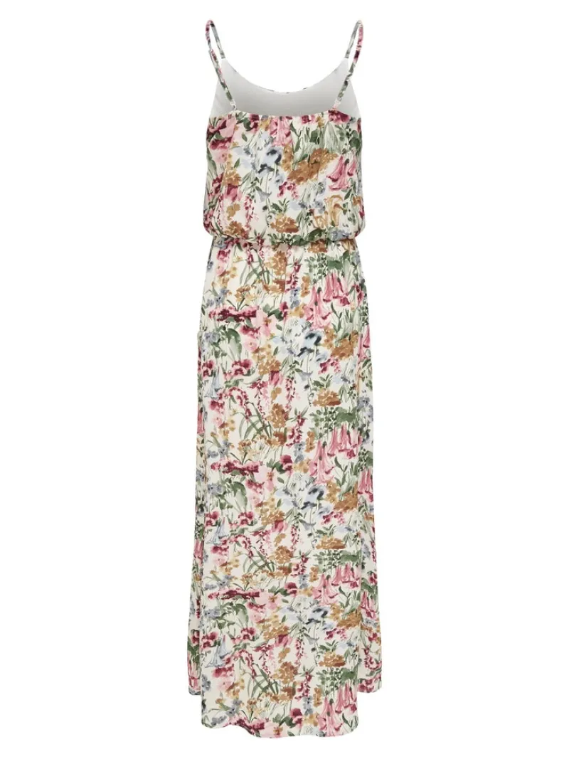 Only Kleider*ONLWINNER LIFE S/L MAXI DRESS NOOS WVN cloud dancer1