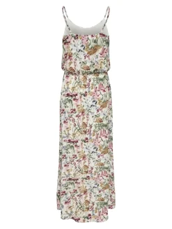 Only Kleider*ONLWINNER LIFE S/L MAXI DRESS NOOS WVN cloud dancer1