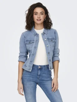 Only Jacken*ONLWONDER DNM JACKET NOOS Light Blue Denim