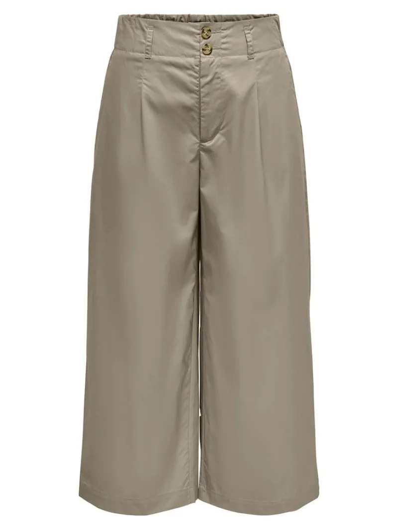 Only Hosen*ONLZORA HW CULOTTE PANT PNT Weathered Teak
