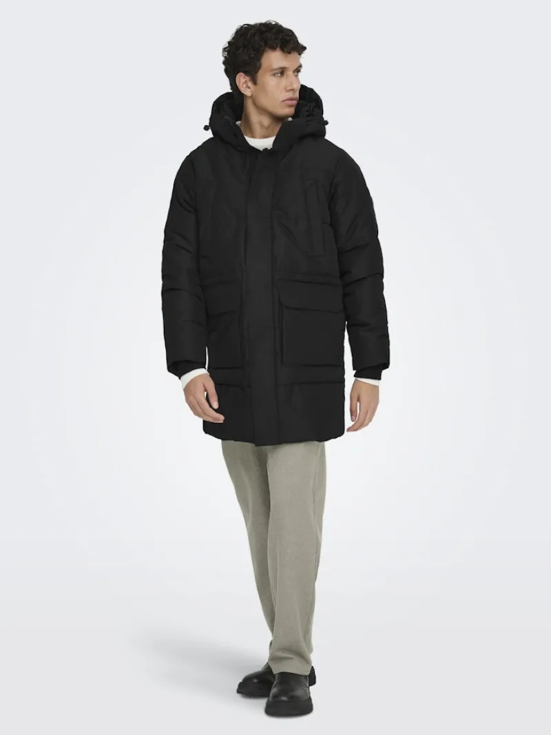 Only & Sons Jacken*ONSCAM PARKA OTW NOOS Black