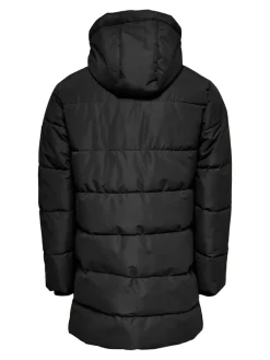 Only & Sons Jacken*ONSCARL LIFE LONG QUILTED COAT OTW NOOS Black