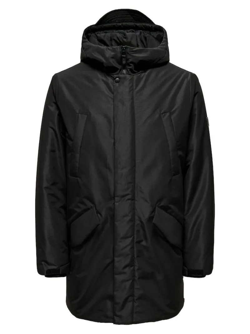 Only & Sons Jacken*ONSCARL LIFE PARKA OTW Black
