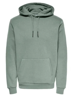 Only & Sons Pullover & Sweatshirts*ONSCERES HOODIE SWEAT NOOS iceberg green