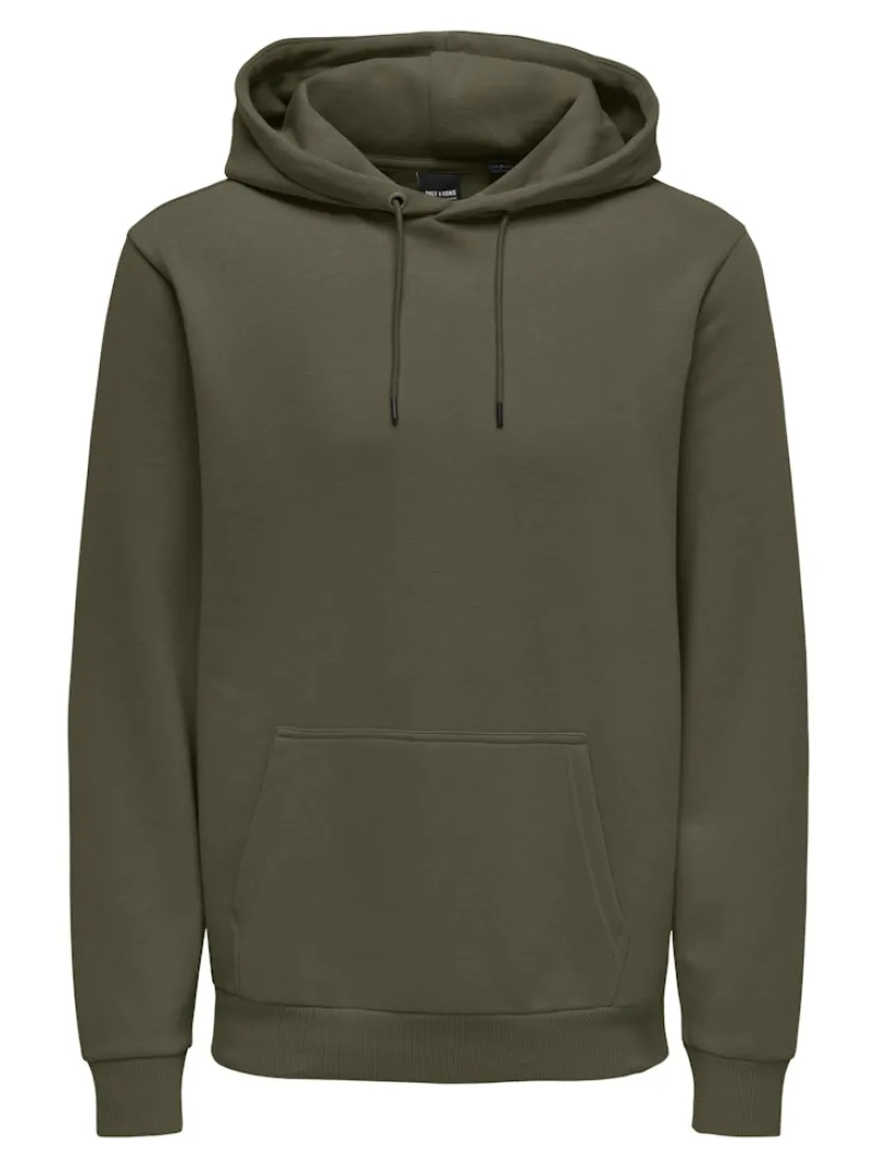 Only & Sons Pullover & Sweatshirts*ONSCERES HOODIE SWEAT NOOS major brown