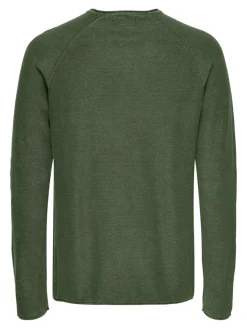 Only & Sons Pullover & Sweatshirts*ONSDEXTOR 12 WASH RAGLAN KNIT Olive Night