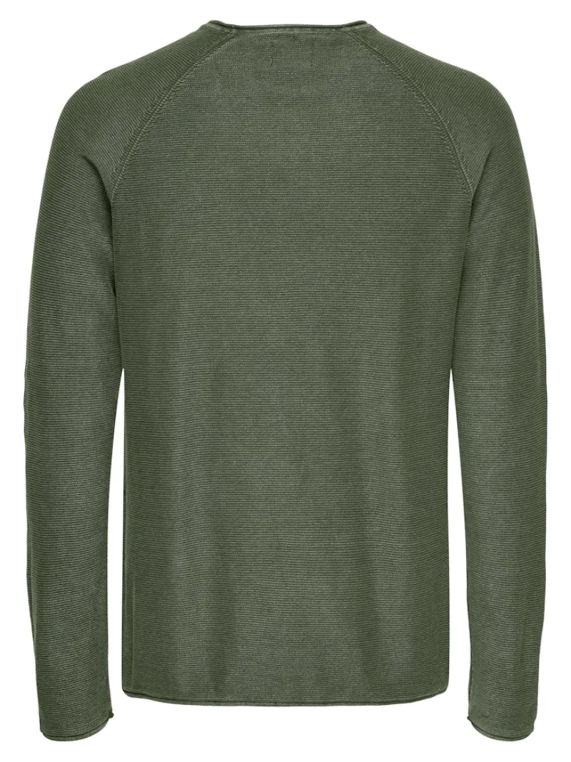 Only & Sons Pullover & Sweatshirts*ONSDEXTOR 12 WASH RAGLAN KNIT Olive Night