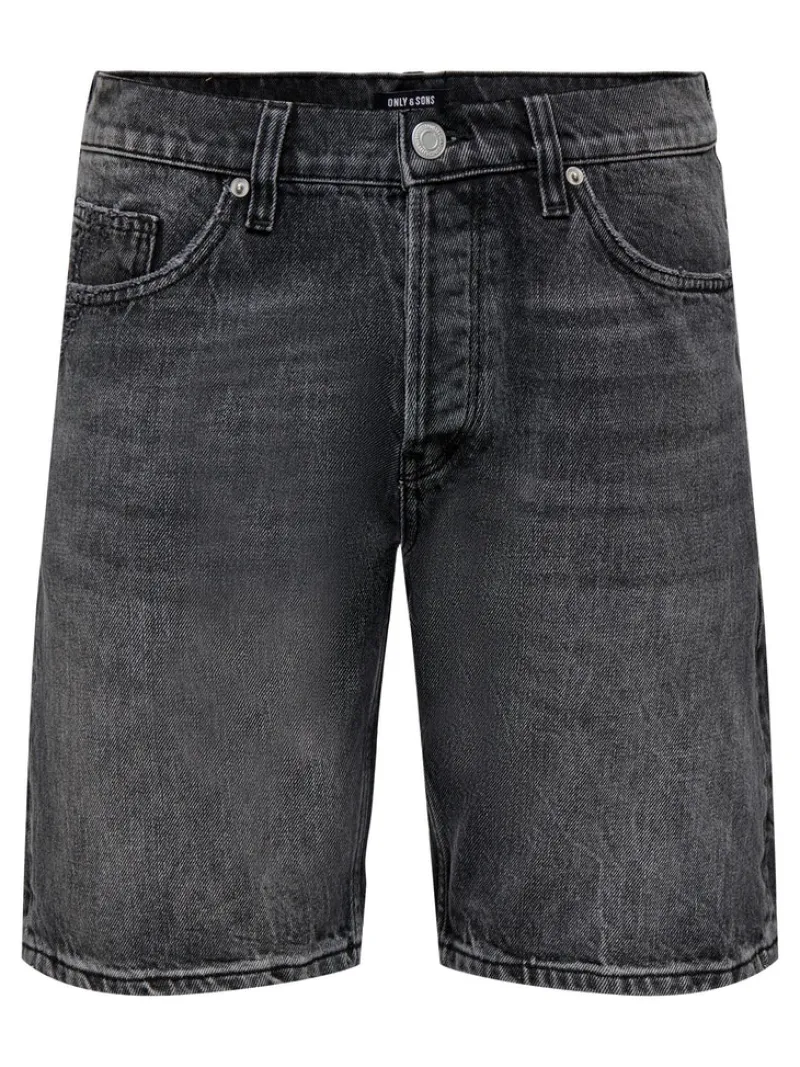 Only & Sons Shorts*ONSEDGE 5796 SHORTS Washed Black