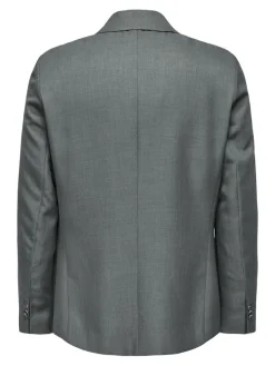 Only & Sons Sakkos|Jacken*ONSEVE SLIM 2BTN 0052 BLAZER Medium Grey Melange