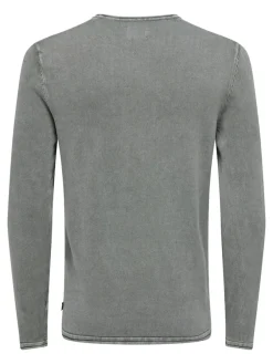 Only & Sons Pullover & Sweatshirts*ONSGARSON 12 WASH CREW KNIT Castor Gray