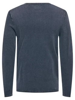 Only & Sons Pullover & Sweatshirts*ONSGARSON 12 WASH CREW KNIT Dress Blues