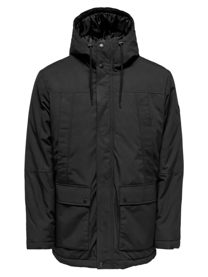 Only & Sons Jacken*ONSJAYDEN PARKA OTW VD Black