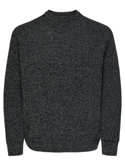 Only & Sons Pullover & Sweatshirts*ONSJOIN RLX LS RAGLAN KNIT Black