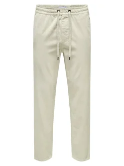Only & Sons Hosen*ONSLINUS TAP CORDUROY 0185 PANT NOOS Silver Lining