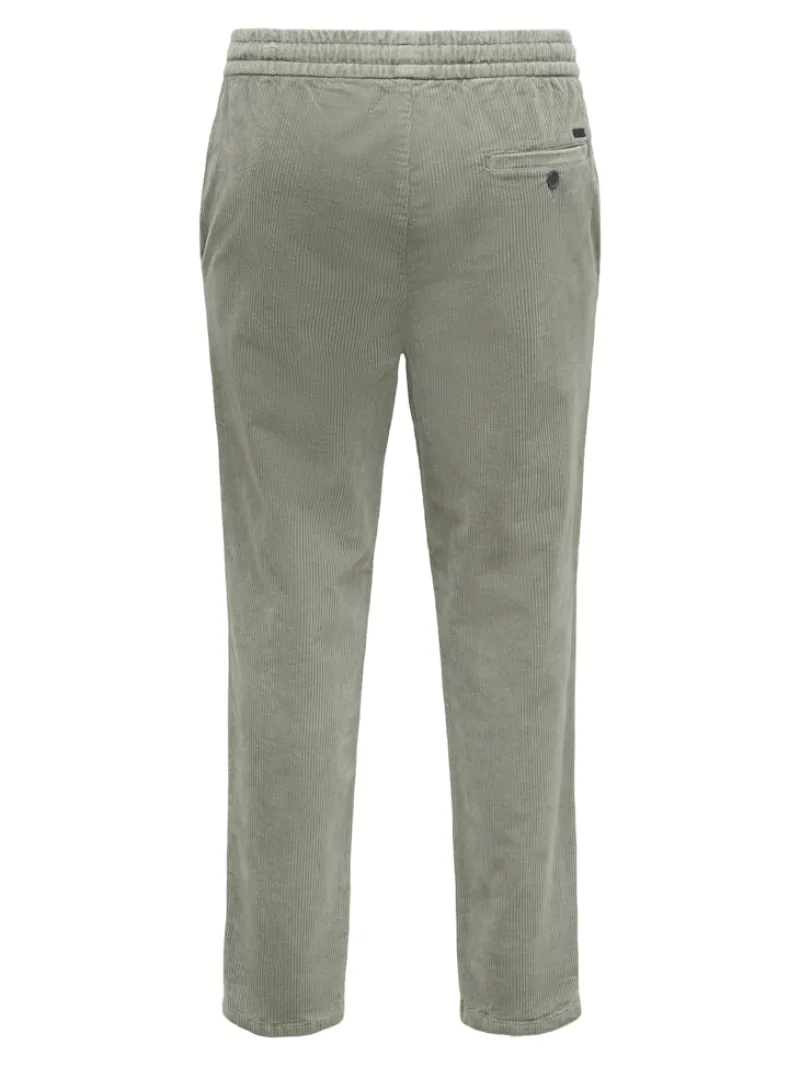 Only & Sons Hosen*ONSLINUS TAP CORDUROY 0185 PANT NOOS Castor Gray