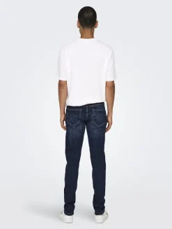 Only & Sons Big Boys|Jeans*ONSLOOM SLIM DB 6749 MAT DNM NOOS Dark Blue Denim