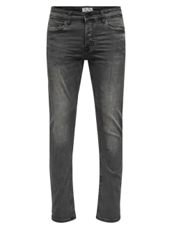 Only & Sons Jeans|Big Boys*ONSLOOM SLIM WASH BLK 0447 DIA DNM NOOS Black Denim