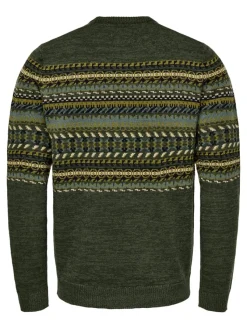 Only & Sons Pullover & Sweatshirts*ONSLUDVIG 7 CHEST JAQ KNIT Deep Depths