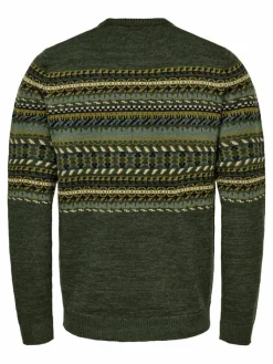 Only & Sons Pullover & Sweatshirts*ONSLUDVIG 7 CHEST JAQ KNIT Deep Depths
