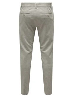 Only & Sons Hosen*ONSMARK SLIM CHECK 020919 PANT NOOS chinchilla