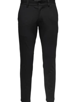 Only & Sons Hosen|Big Boys*ONSMARK SLIM GW 0209 PANT NOOS Black
