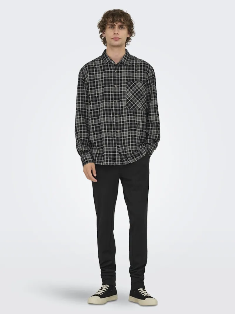 Only & Sons Hosen|Big Boys*ONSMARK SLIM GW 0209 PANT NOOS Black