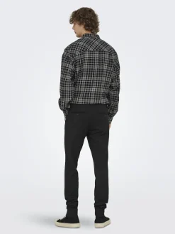 Only & Sons Hosen|Big Boys*ONSMARK SLIM GW 0209 PANT NOOS Black