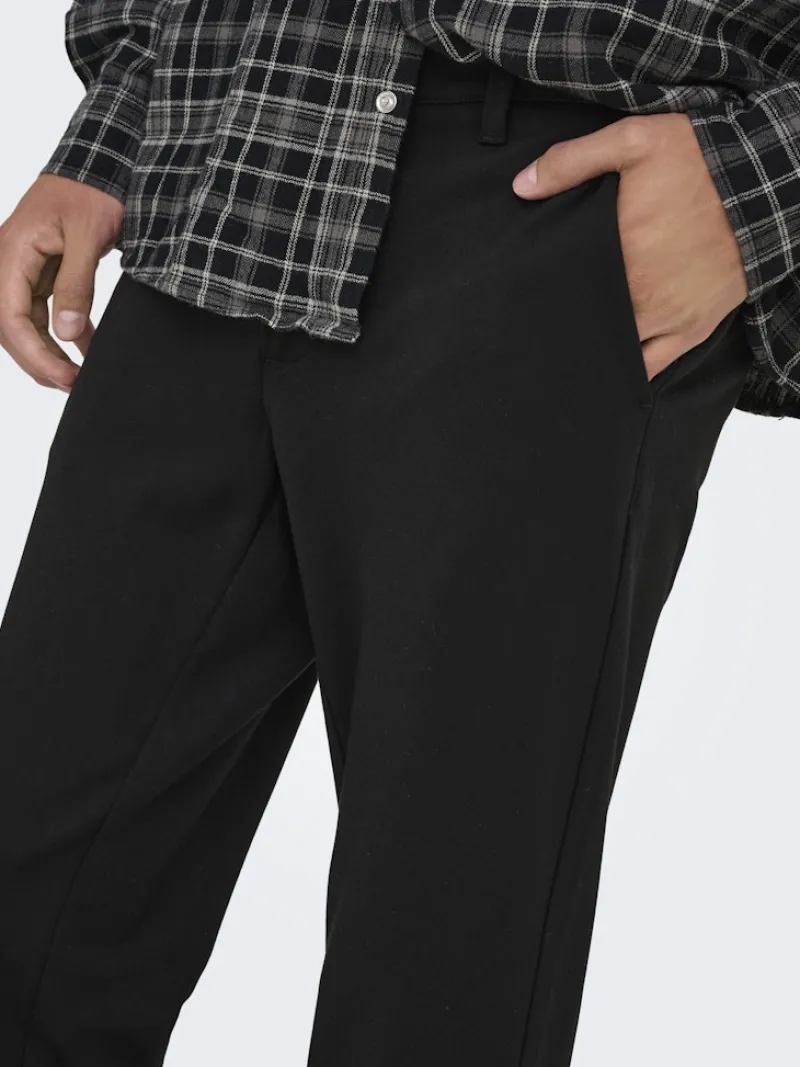 Only & Sons Hosen|Big Boys*ONSMARK SLIM GW 0209 PANT NOOS Black