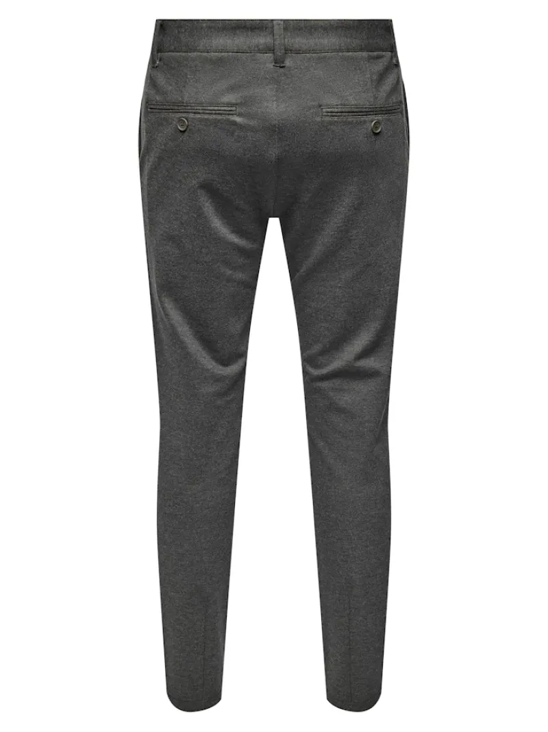 Only & Sons Hosen|Big Boys*ONSMARK SLIM HERRINGBONE 2911 PANT NOOS slate black