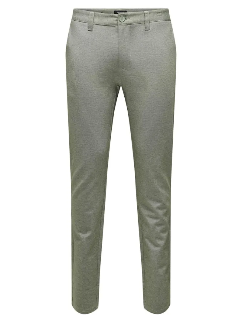 Only & Sons Hosen*ONSMARK SLIM TAP 0209 MELANGE PANT NOOS Olive Night