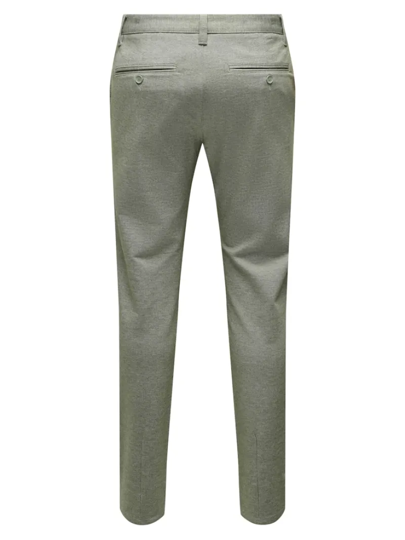 Only & Sons Hosen*ONSMARK SLIM TAP 0209 MELANGE PANT NOOS Olive Night