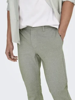 Only & Sons Hosen*ONSMARK SLIM TAP 0209 MELANGE PANT NOOS Olive Night