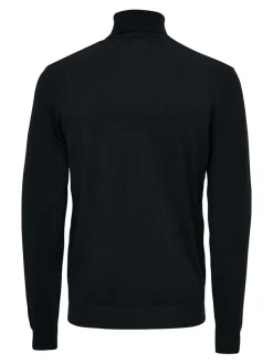 Only & Sons Pullover & Sweatshirts*ONSMIKKEL 12 SOFT HIGH NECK KNIT Black