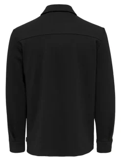 Only & Sons Hemden*ONSNEWKODYL OVERSHIRT SWEAT NOOS Black