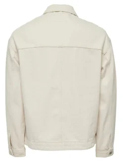 Only & Sons Jacken*ONSRICK OVZ 5923 DENIM JACKET ecru
