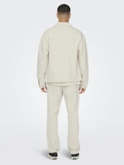 Only & Sons Jacken*ONSRICK OVZ 5923 DENIM JACKET ecru